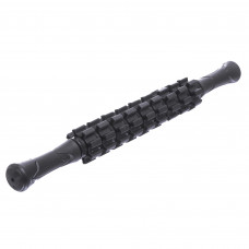 Масажер-палиця роликовий антицелюлітний масажер-палиця 9 масажерів Massager Bar FI-1739 Чорний