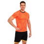 Форма футбольная комплект LIDONG Оранжево-черный 4XS-2XL D-8866-4   XL