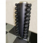 Гантельний ряд 1-10 кг Generation Fitness FF51D6C-1-10kg (уретан) зі стійкою "боченя" DR-18