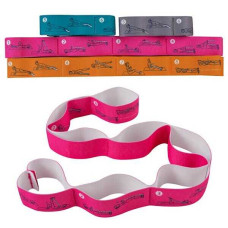 Лента для растяжки эластичный эспандер Gemini GE-5430 Оранжевый