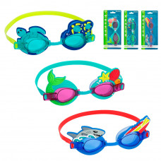 Очки для плавания Bestway 3-8 лет 21080 Синий-красный