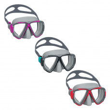 Маска для плавания BESTWAY 14+ 22052 Черный-Серый