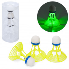 Волани для бадмінтону світяться 2 шт. MS 4939-3 Жовтий