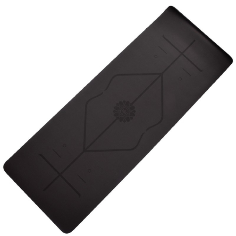 Мат для йоги Generation Fitness чорний