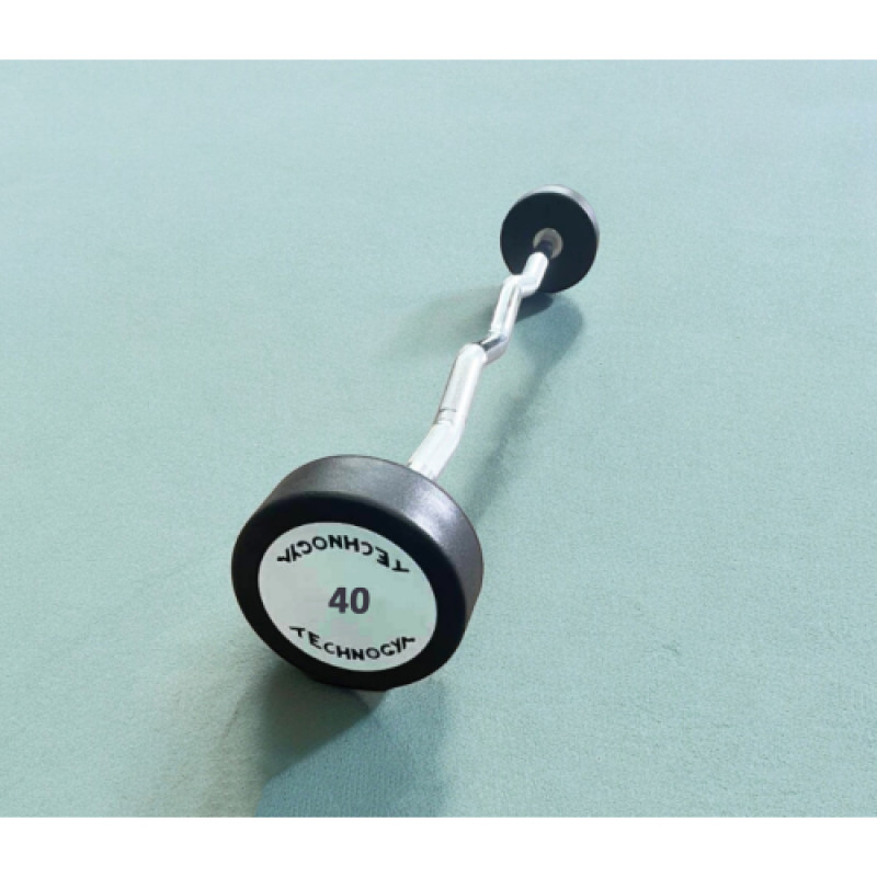 Набір вигнутих фіксованих штанг крок 5 вага 270 кг Technogym TGW-10-50 кг