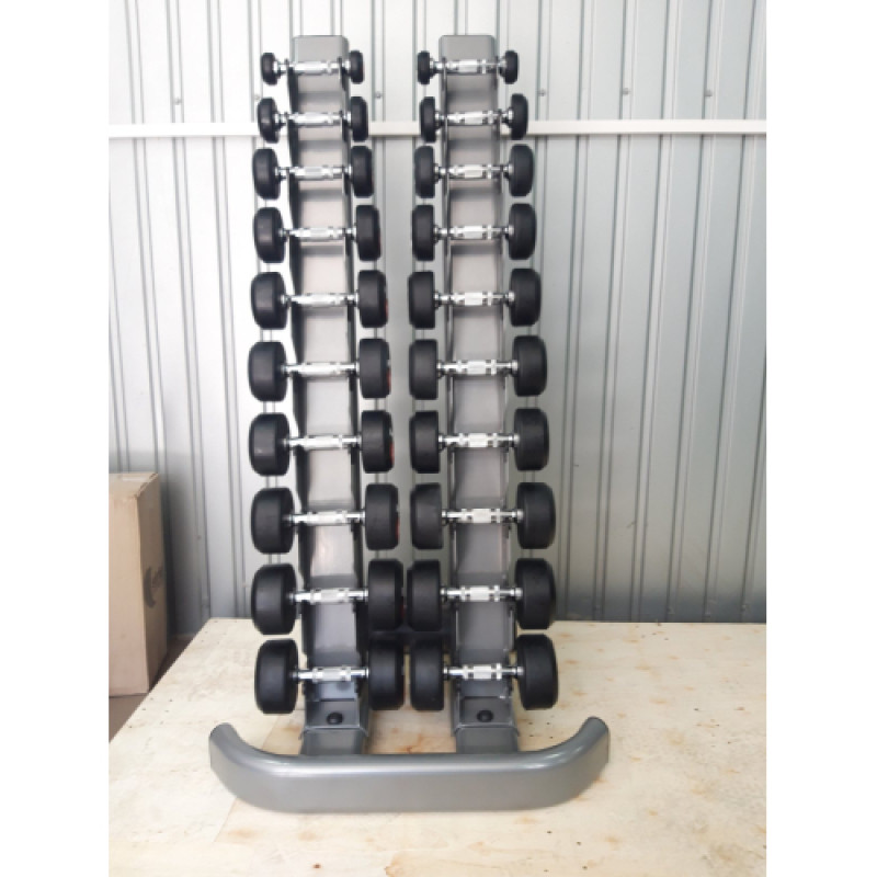 Обгумований гантельний ряд Generation Fitness FDS-01 1-10кг (10 пар) 110 кг