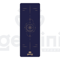 Килимок для йоги каучуковий поліуретан Pro LLLustration Gemini 183см*68см*5мм PUY-5900-8