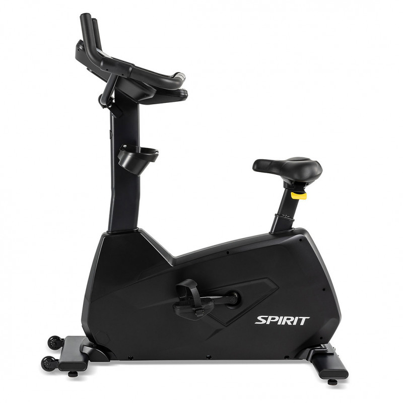 Вертикальний велотренажер мультимедійна 15,6 консоль Spirit CU800+ ENT
