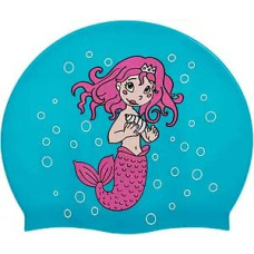Шапка для плавания Aqua Speed ​​KIDDIE Mermaid 1784 голубой Дет OSFM (Оригинал)