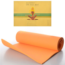 Килимок для фітнесу та йоги PER 8мм Gemini GPER-8OR