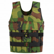 Жилет утяжелитель с регулируемым весом AOPI TA-6394-15 1-15кг (кордура, наполнитель-песок, камуфляж)