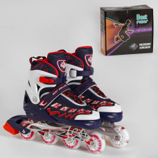 Ролики BEST ROLLER размер 30-33 сине-красный