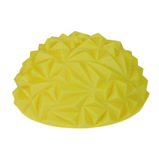 Напівсфера масажна балансувальна 260грам Риф Gemini GB002-Y жовтий