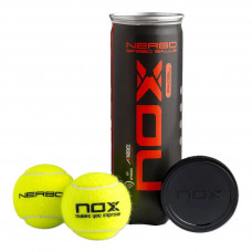 М'ячі для падел-тенісу NOX NERBO Speed Padel Balls 8436603199759, 3 шт.