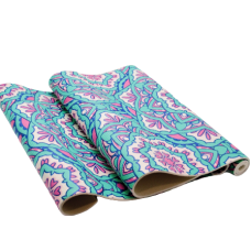 Килимок для фітнесу та йоги PVC 6mm з малюнком GPVC-6D2