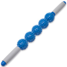 Масажер-палиця роликовий 5 масажерів massager Gemini GI-1794 Чорний