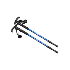 Треккинговые палки + трость Gemini 2 в 1 для туризма и скандинавской ходьбы 2шт синий G2019-3BL номер 2