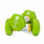 Гантели для фитнеса Gemini Sport с виниловым покрытием 2×3 кг GSD-3.0GR