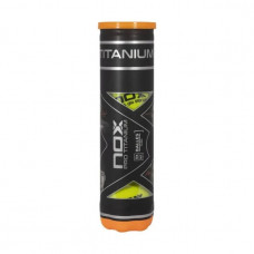 М'ячі для падел-тенісу NOX Pro Titanium 4 шт.