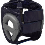 Боксерський шолом RDX Leather Pro Blue M