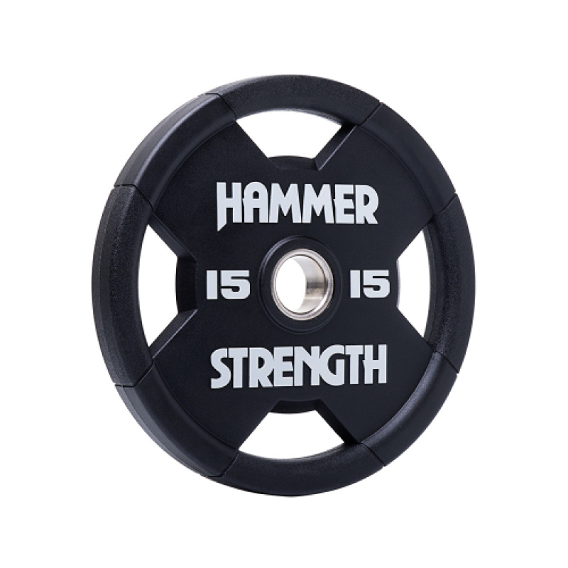Диск олімпійський уретановий Hammer Strength 15 кг