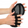 Накладки атлетичні протиковзкі Грипад GRIPAD WorkOut ROUND ЗАХИСТ РУК EZOUS чорний D-02