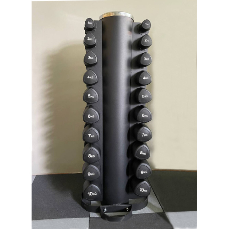 Гантельний ряд 1-10 кг Generation Fitness FF51D6C-1-10kg з уретановим покриттям