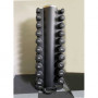 Гантельний ряд 1-10 кг Generation Fitness FF51D6C-1-10kg з уретановим покриттям