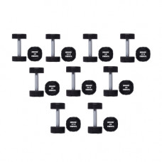 Гантельний ряд 10-30 кг Hammer Strength TPU (9 пар) 360 кг