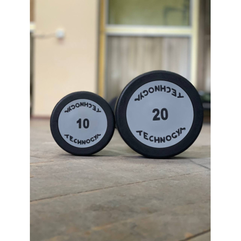 Набір прямих фіксованих штанг крок 5 вага 270 кг Technogym TGP-10-50 кг