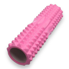 Роллер для йоги и пилатеса Gemini Grid Spine Roller 45см*12см G0013-PINK