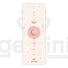 Килимок для йоги каучуковий поліуретан Pro LLLustration Gemini 183см*68см*5мм PUY-5900-12