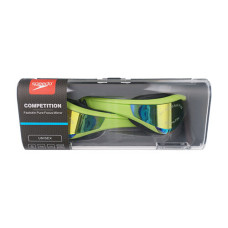 Очки для плавания Speedo ​​Fastskin Pure Focus Mirror зеленый, черный Уни OSFM 7-081028W/GR