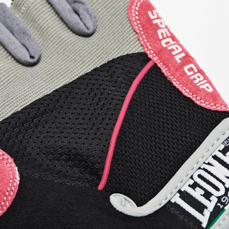 Рукавички для фітнесу Leone Gel Shock Purple S