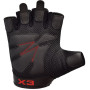 Рукавички для фітнесу RDX S2 Leather Black S