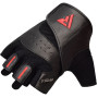 Рукавички для фітнесу RDX S2 Leather Black S
