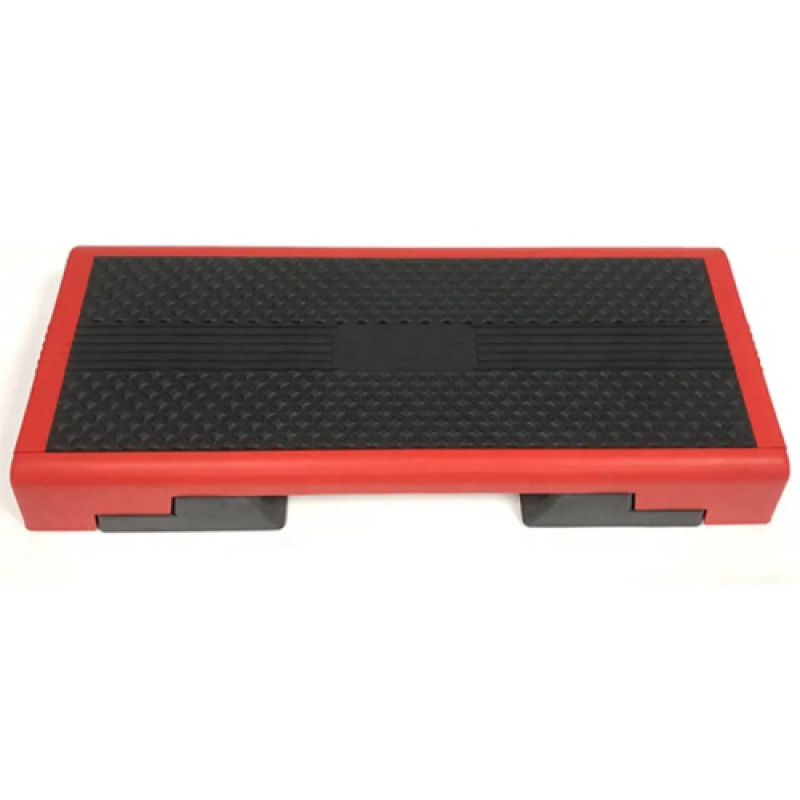 Степ-платформа Generation Fitness Black-Red 3-ступінчаста