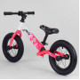Велобег Corso «Skip Jack» 12 дюймов, бело-розовый, 25025