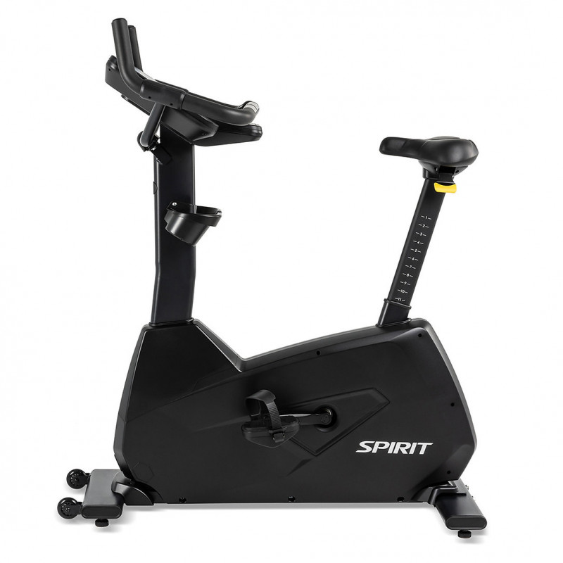 Вертикальний велотренажер мультимедійна 15,6 консоль Spirit CU800ENT+