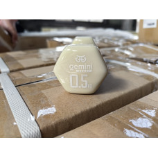 Гантель для фітнесу з вініловим покриттям 2шт по 0.5кг Gemini Sport GSD-0.5MILK