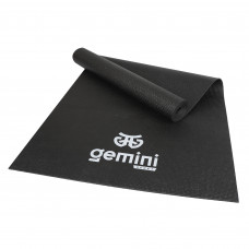 Коврик для фитнеса и йоги PVC Pro Gemini 173см*61cm*4mm PVCY-4BK