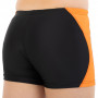 Плавки боксери для хлопчиків для плавання YINGFA вік 4-16 років чорний-оранжевий 24S653-1    14