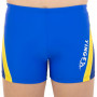 Плавки боксери для хлопчиків для плавання YINGFA вік 4-16 років блакитний 24S652-2    12