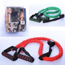 Еспандер трубчастий із ручками в захисному рукаві JPL-8210 Зелений