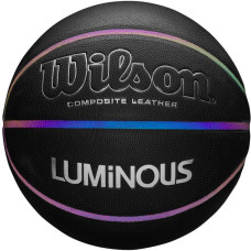 М'яч баскетбольний Wilson LUMINOUS BSKT IRIDESCENT black size 7 WTB2027XB07 (Оригінал)