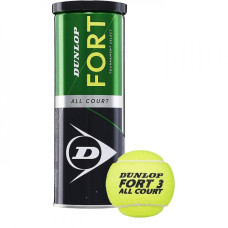 Мячи для тенниса Dunlop Fort TS металлическая банка 3шт. (Оригинал) 601315