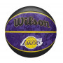 М'яч баскетбольний у подарунковій коробці + насос Wilson NBA TEAM TIEDYE BSKT LA LAKERS size 7 WZ4007803XP (Оригінал)