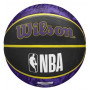 М'яч баскетбольний у подарунковій коробці + насос Wilson NBA TEAM TIEDYE BSKT LA LAKERS size 7 WZ4007803XP (Оригінал)