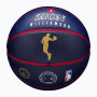 Мяч баскетбольный Wilson NBA PLAYER ICON OUTDOOR BSKT ZION 7 WZ4008601XB7 (Оригинал)