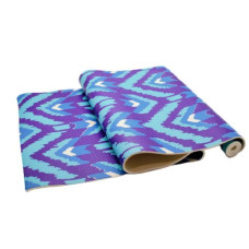 Килимок для фітнесу та йоги PVC 6mm з малюнком GPVC-6D3